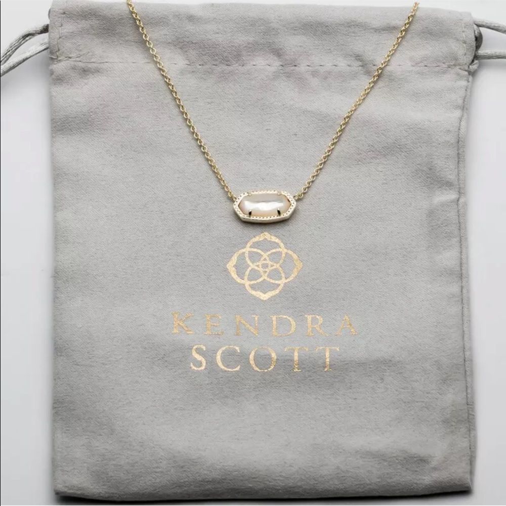Authentic Kendra Scott Elisa pearl necklace